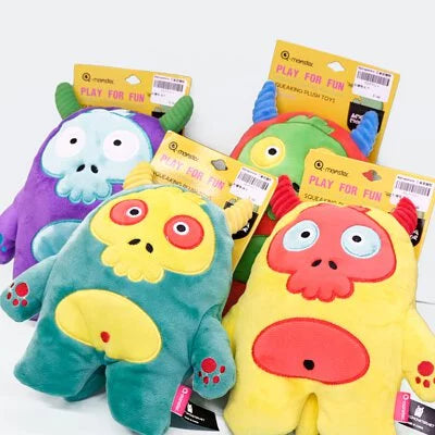 Q-MONSTER 絨毛發聲玩具 骷髏鴨系列