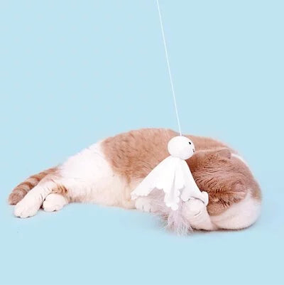 PurLab 噗撲實驗室 晴天娃娃逗貓棒 貓薄荷自嗨木杆貓玩具