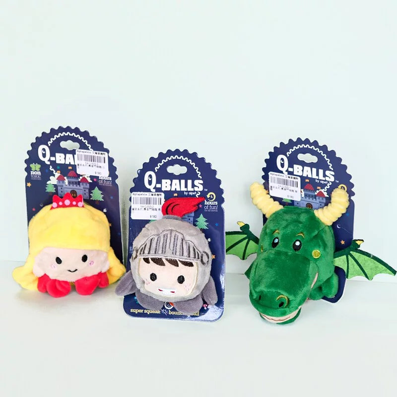 Q-MONSTER 童話家族 TPR球 發聲玩具