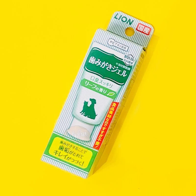 LION日本獅王 PETKISS 親親寵物牙膏 40g