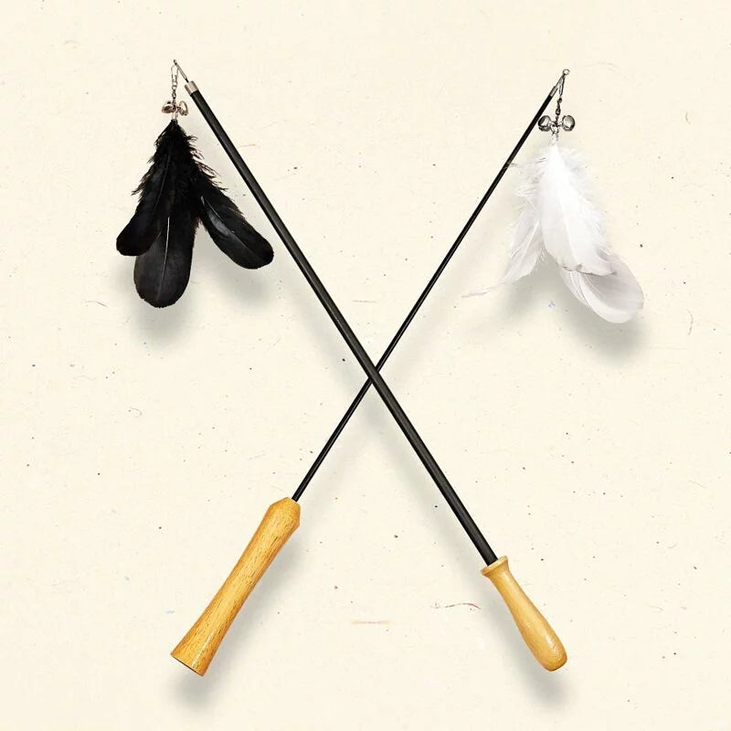 LitoMon怪獸部落 天使法杖×惡魔長鞭 伸縮逗貓棒