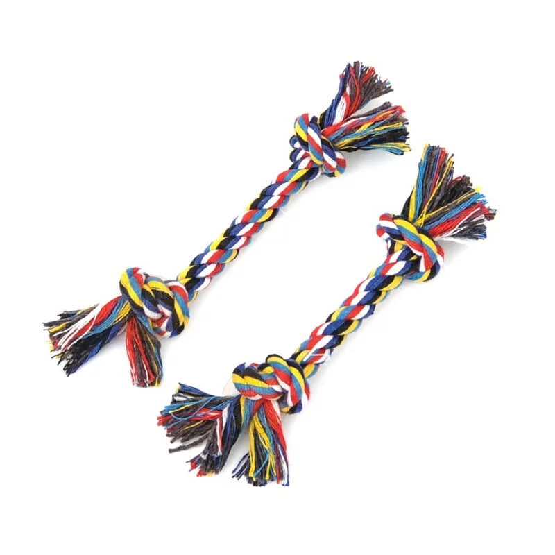 七彩棉繩結玩具