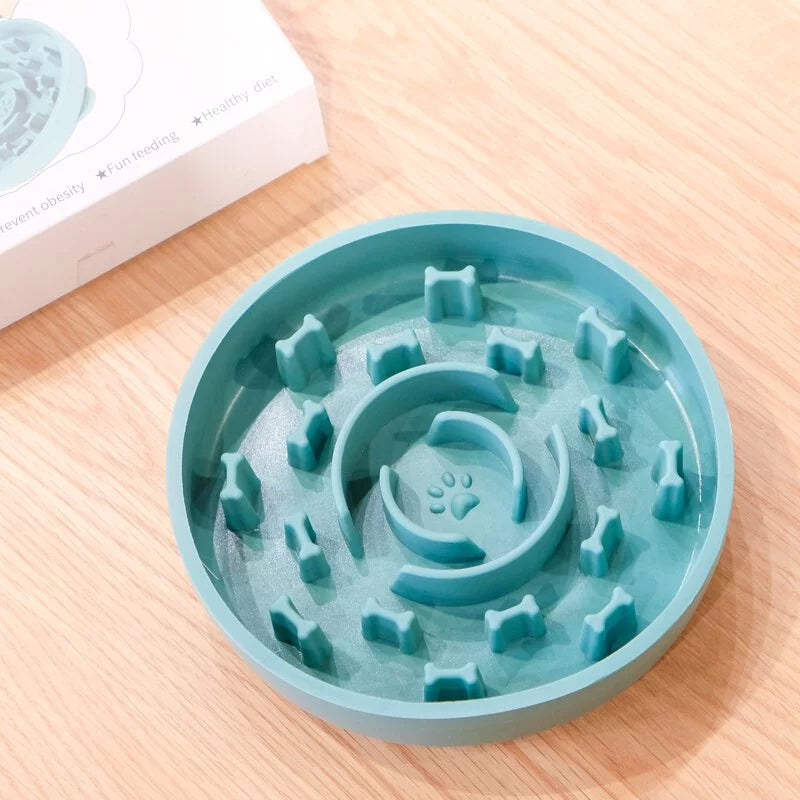 矽膠防滑慢食碗 寵物慢食碗