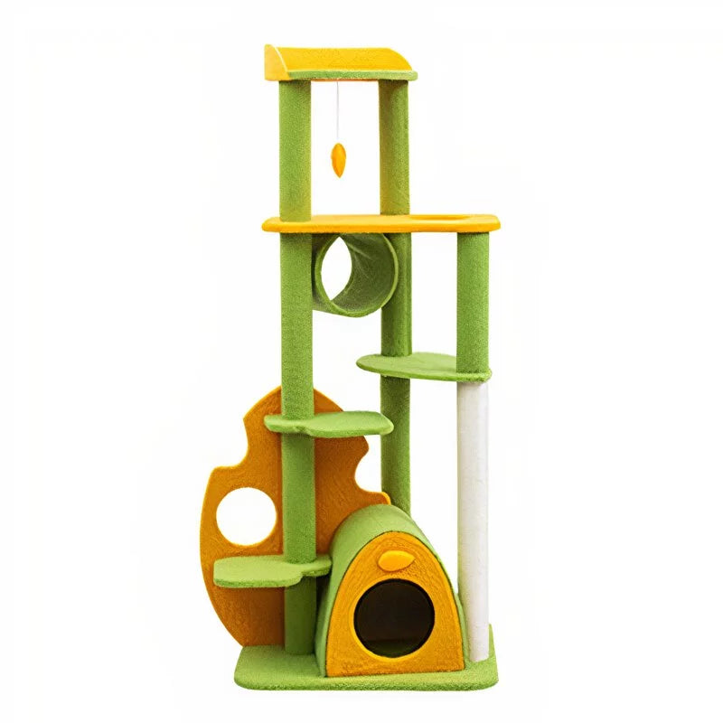 雨林綠植造型 多功能貓跳台 S / XL