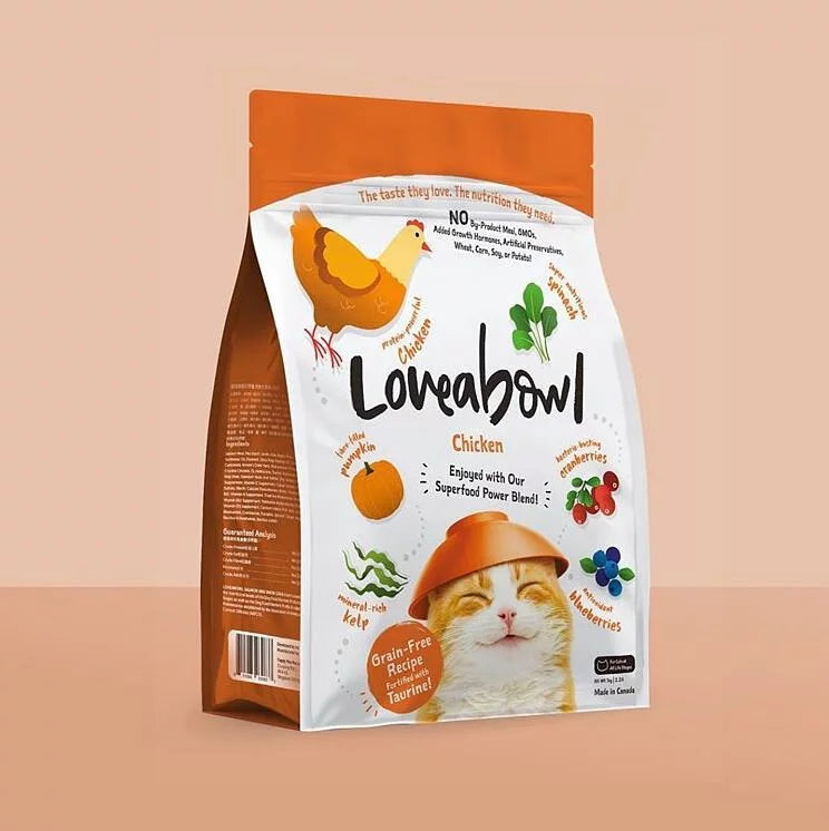 Loveabowl囍碗 全齡貓無穀天然糧 貓糧 貓飼料 1kg