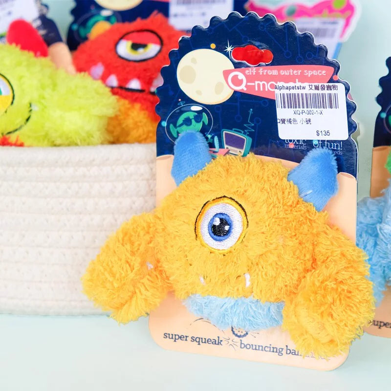 Q-MONSTER Q寶家族系列 TPR球發聲玩具
