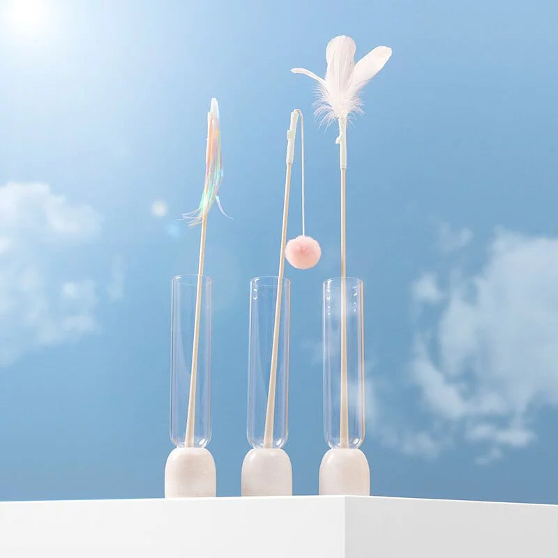 SOFT ZOO 彈力逗貓棒 3款