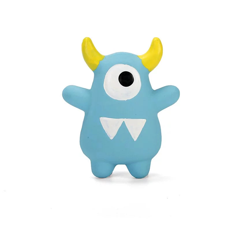 Q-MONSTER 外星人家族 耐咬 發聲玩具