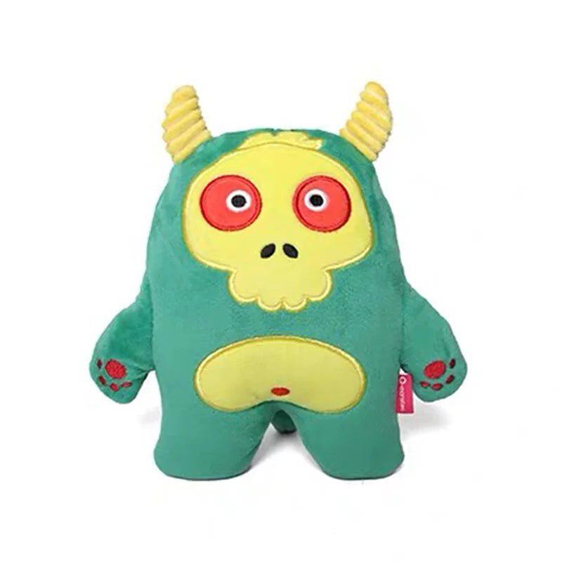 Q-MONSTER 絨毛發聲玩具 骷髏鴨系列