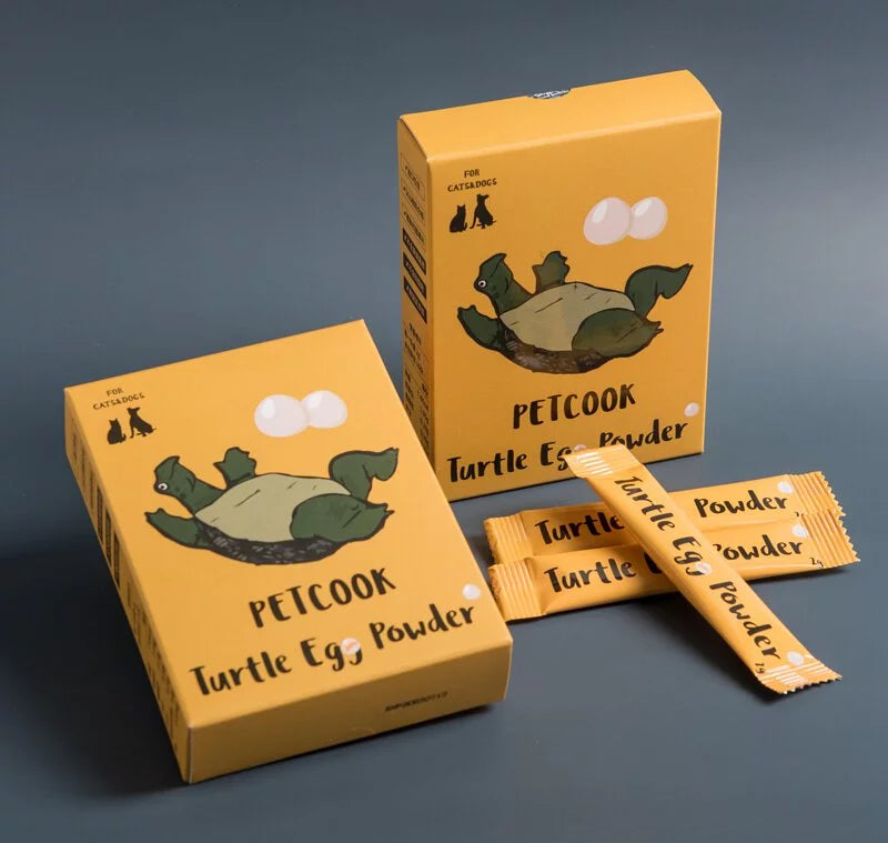 Petcook 派庫廚房 膚毛活煥鱉蛋粉 犬貓適用 2g/15入