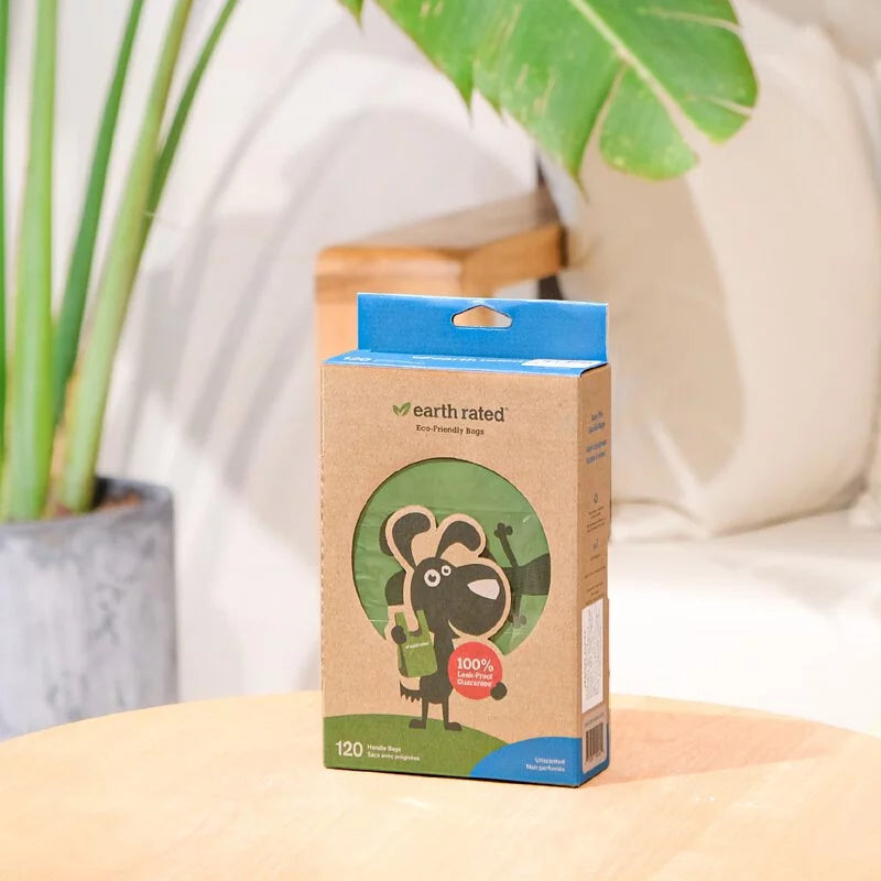 EarthRated莎賓 環保撿便袋 提把型 無香 / 薰衣草香