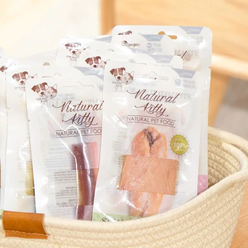Natural Kitty 自然小貓 100% 天然新鮮肉片 珍稀 經典系列 20-30g 犬貓零食