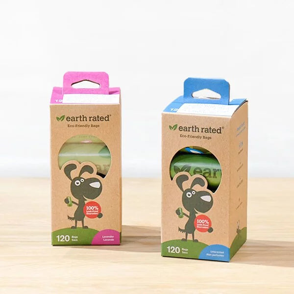 EarthRated莎賓 環保撿便袋 補充盒8捲裝 無香 薰衣草香