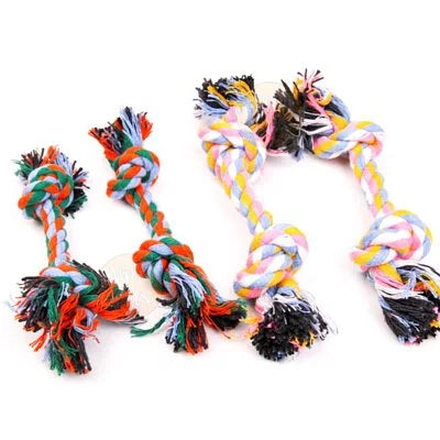 七彩棉繩結玩具