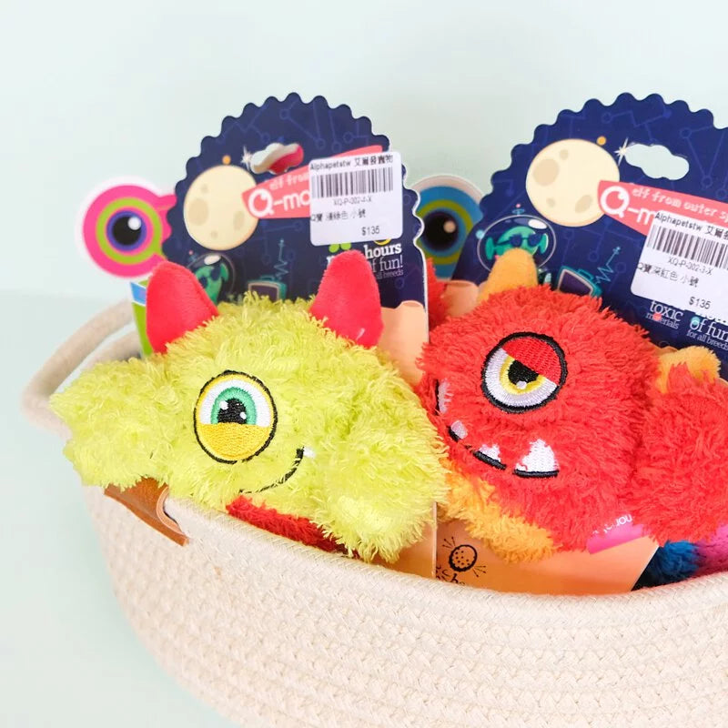 Q-MONSTER Q寶家族系列 TPR球發聲玩具