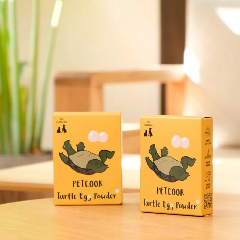 Petcook 派庫廚房 膚毛活煥鱉蛋粉 犬貓適用 2g/15入