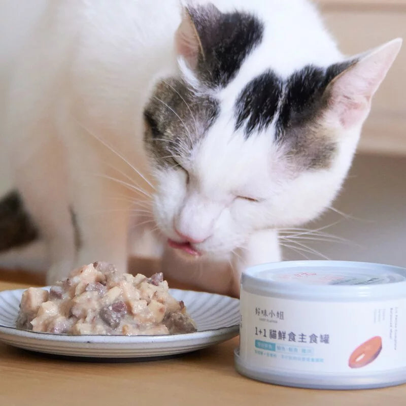 Lady Flavor好味小姐 1+1貓鮮食主食罐 111.5g