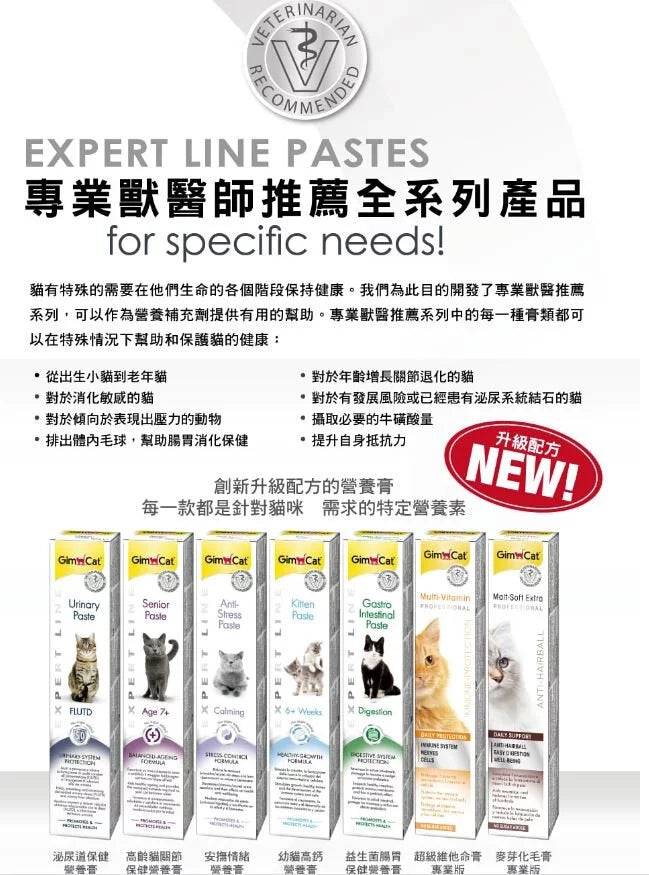 GIMPET竣寶 GimCat 泌尿道保健營養膏 50g