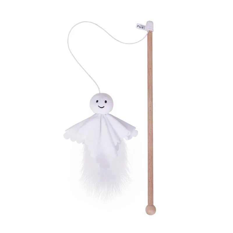 PurLab 噗撲實驗室 晴天娃娃逗貓棒 貓薄荷自嗨木杆貓玩具