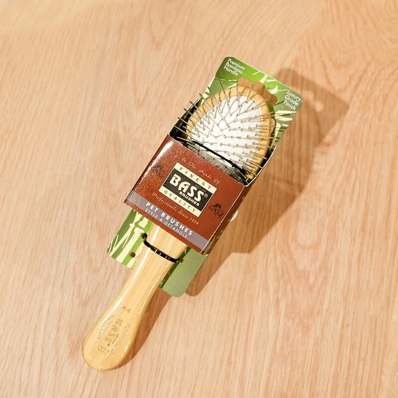 BASS 竹柄按摩梳 大 / 小