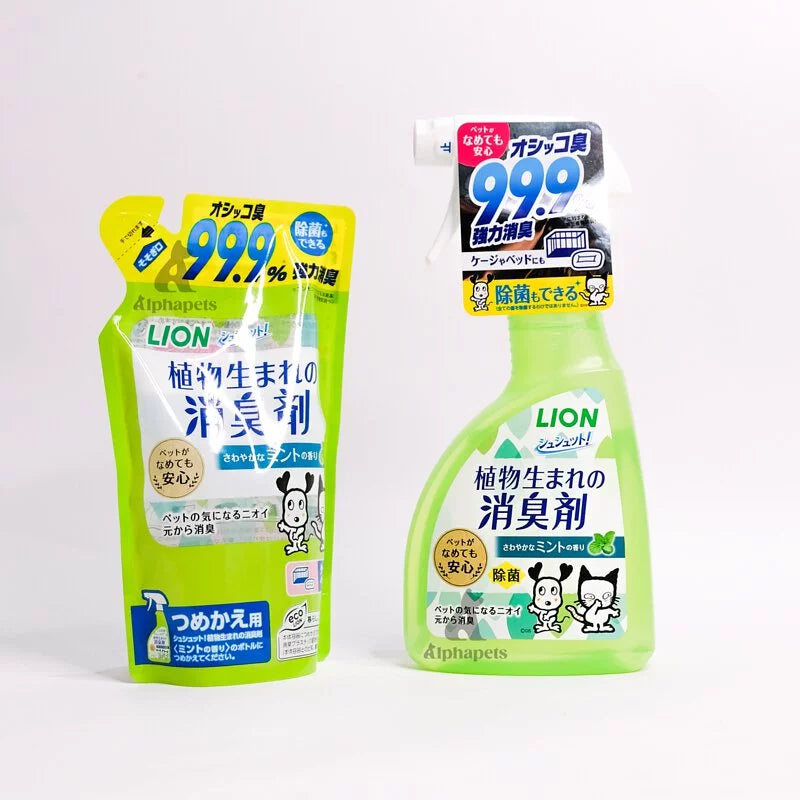 LION日本獅王 空間除臭系列 抗菌除臭噴霧 / 補充包 400ml
