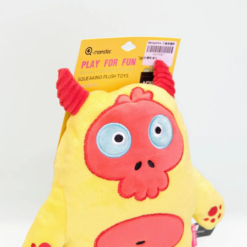 Q-MONSTER 絨毛發聲玩具 骷髏鴨系列