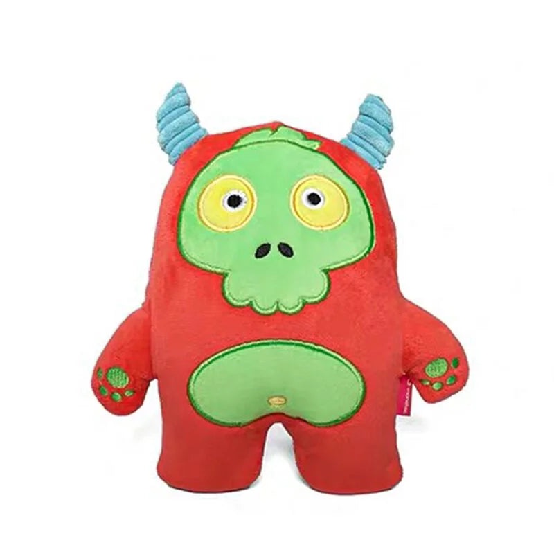 Q-MONSTER 絨毛發聲玩具 骷髏鴨系列