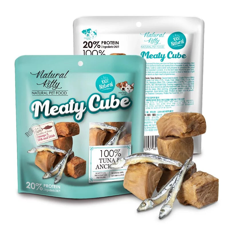 Natural Kitty自然小貓 天然鮮肉塊 犬貓零食 原肉零食