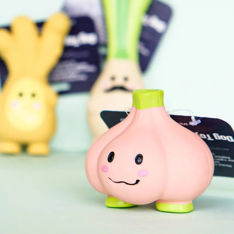 Q-MONSTER 薑蔥蒜家族 小小蔬菜家族 發聲玩具