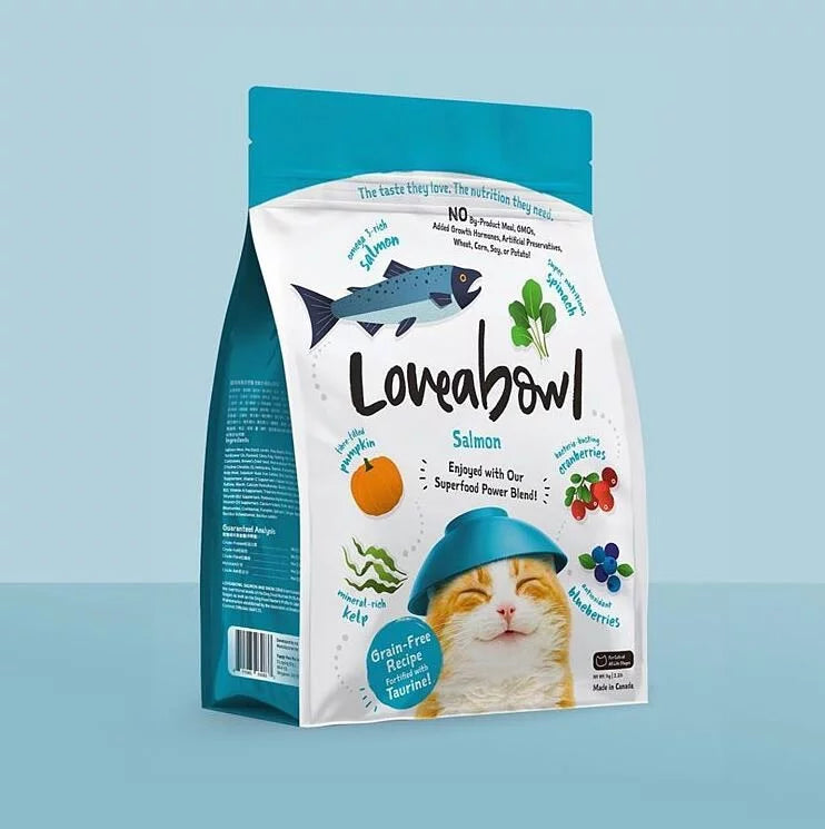 Loveabowl囍碗 全齡貓無穀天然糧 貓糧 貓飼料 1kg