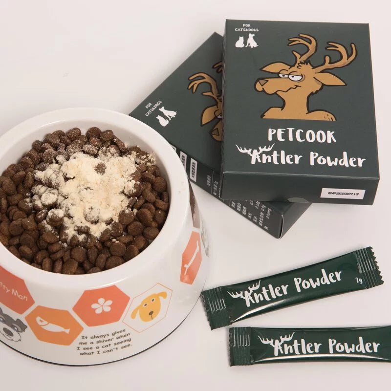 Petcook 派庫廚房 活力健骨鹿角粉 犬貓適用 2g/15入