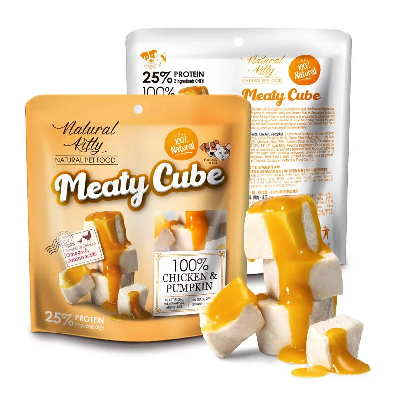 Natural Kitty自然小貓 天然鮮肉塊 犬貓零食 原肉零食