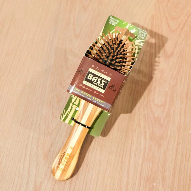 BASS 竹齒按摩梳 寵物梳 19x5.5cm