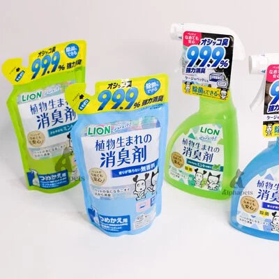 LION日本獅王 空間除臭系列 抗菌除臭噴霧 / 補充包 400ml