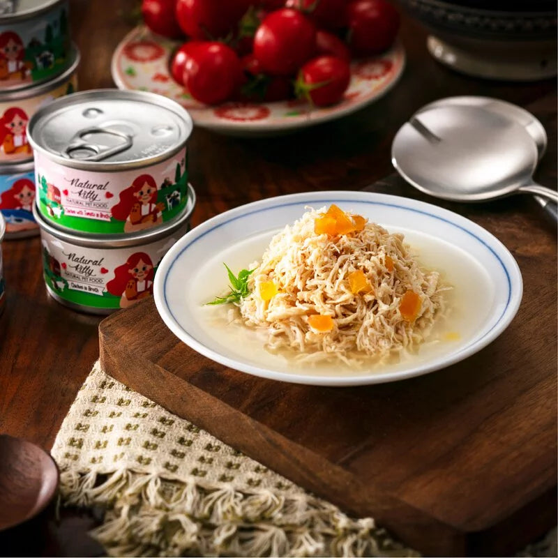 NaturalKitty自然小貓 無膠肉湯罐系列 12種口味 80g