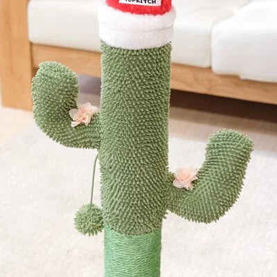 聖誕仙人掌造型貓抓柱套組