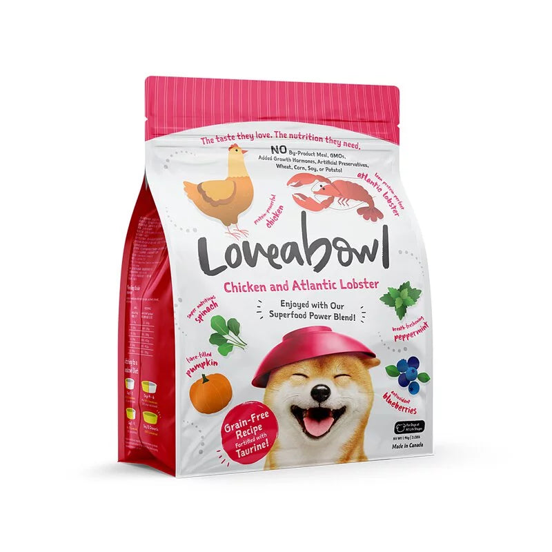 Loveabowl囍碗 全齡犬無穀天然糧 250g / 1.4kg