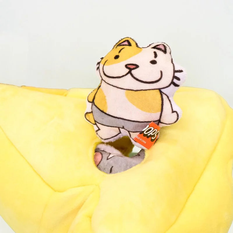 Q-MONSTER 掏掏益智玩具系列 奶酪貓和老鼠