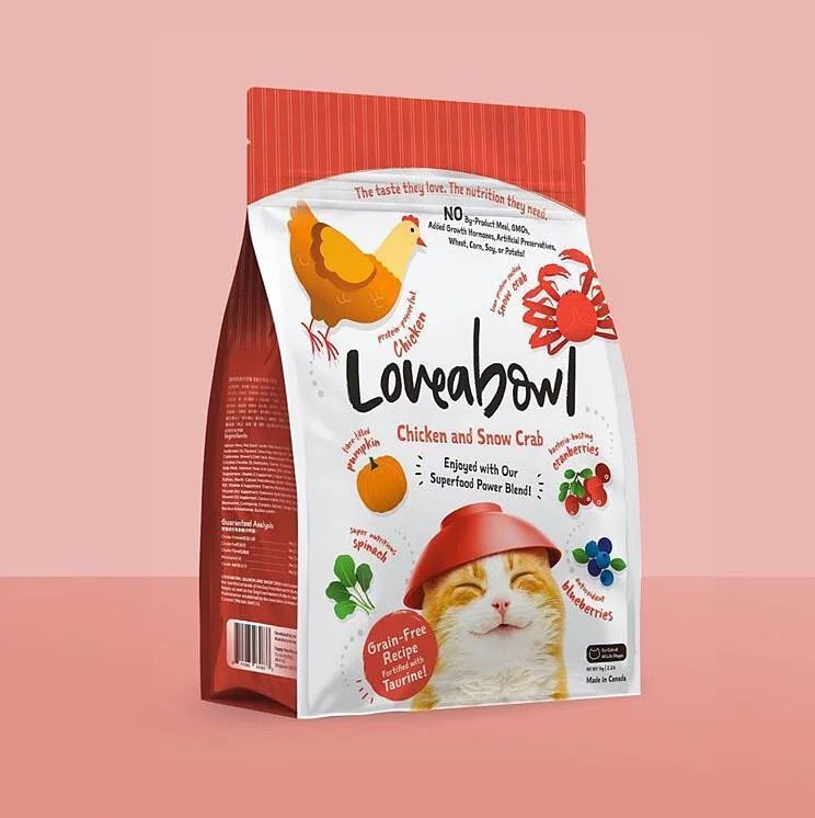 Loveabowl囍碗 全齡貓無穀天然糧 貓糧 貓飼料 1kg