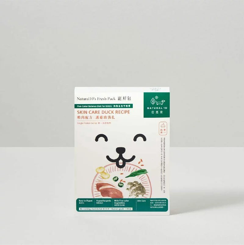 NATURAL10自然食 狗狗寵鮮包 寵物鮮食主食包系列