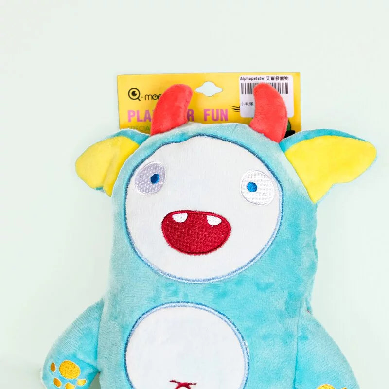 Q-MONSTER 小毛怪家族 藍色小毛怪