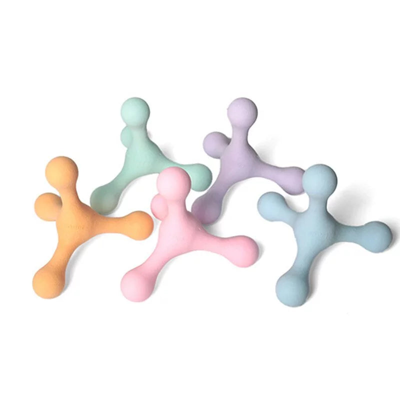 Q-MONSTER ROLY-POLY 不倒膠磨牙狗玩具 多色L號