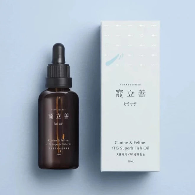 NATURAL10自然食 寵立善 犬貓專用RTG超級魚油