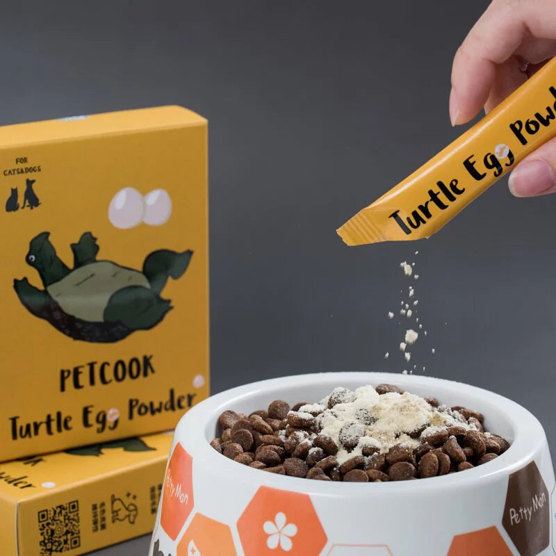 Petcook 派庫廚房 膚毛活煥鱉蛋粉 犬貓適用 2g/15入