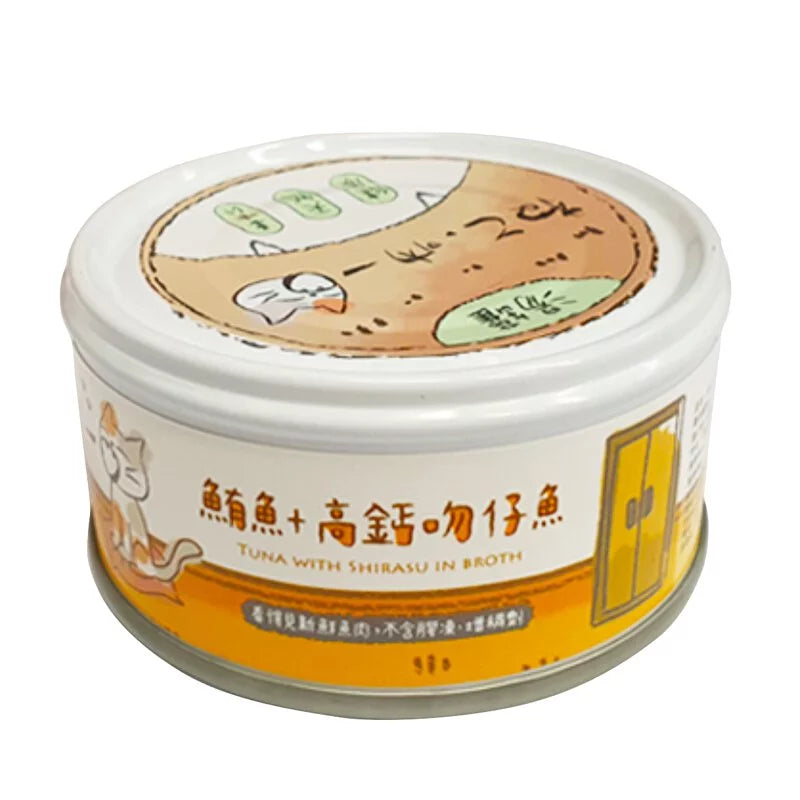 ねこ 吶一口 無穀貓湯罐 貓罐頭 80g