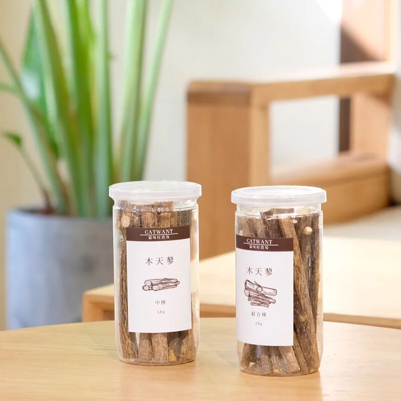 Catwant貓咪旺農場 頂級木天蓼潔牙棒 細 / 中 (袋裝) 中/綜合(罐裝) 木天蓼 天然零食