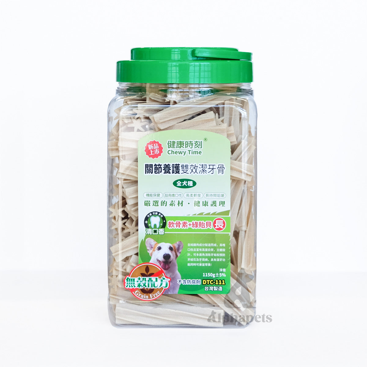 ChewyTime健康時刻 螺旋多效潔牙骨 雙效潔牙骨 長 / 桶裝