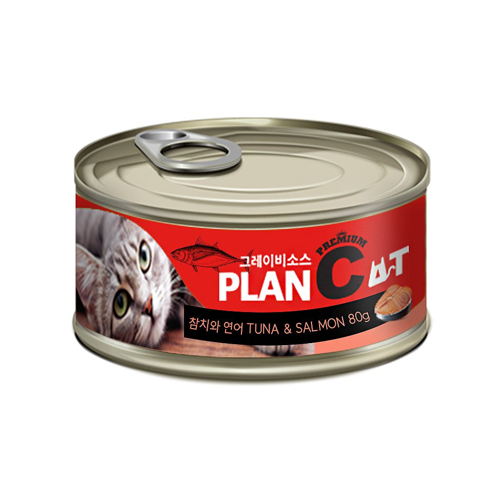 By Cat喵洽普 PLANCAT 無穀貓罐 6種口味 80g