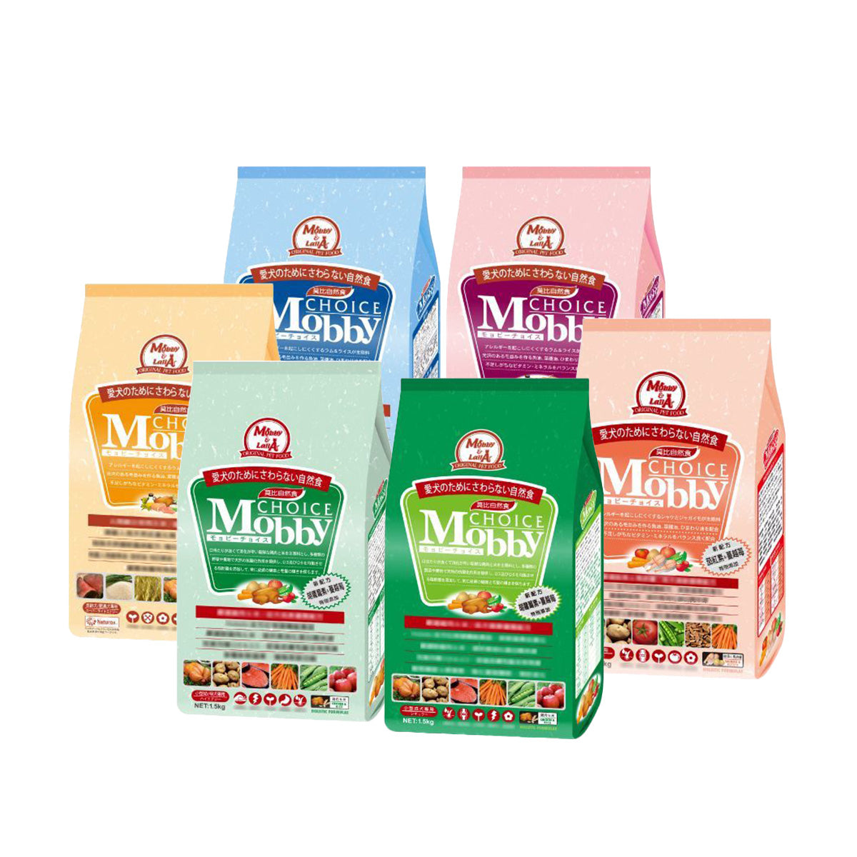MobbyChoice莫比自然食 狗乾糧 1.5 / 3kg