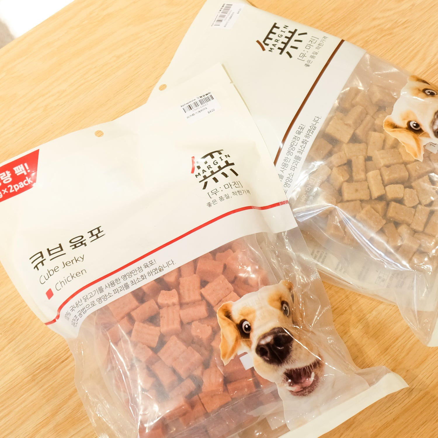 MARGIN無IN 鮭魚塊 / 牛肉塊 / 雞肉塊 800g